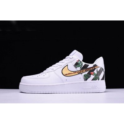 Nike Air Force 1 Low Beyaz / Çiçekli Kaykay Ayakkabı Türkiye - 46N7DBJ9